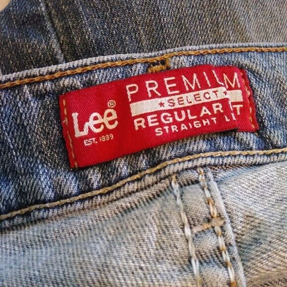 Lee Straight Leg Jeans 34/32 - Picture 4 of 6